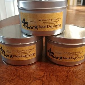 Black Dog Candles.